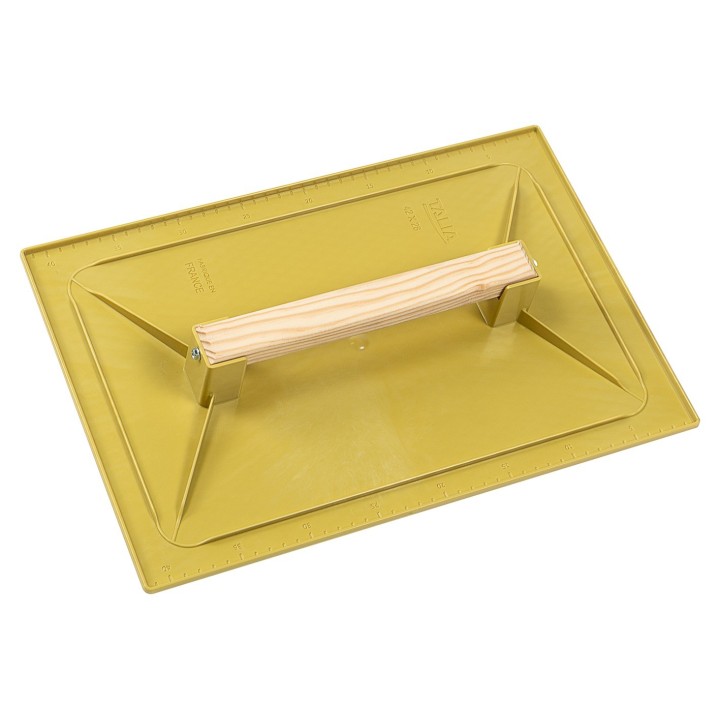 TALOCHE ABS 42x28CM RECTANGLE JAUNE