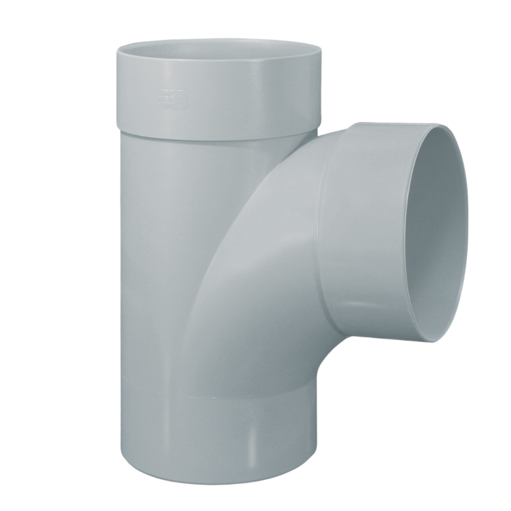 TE PIED DE BICHE MXF A 87°30 DIAM. 100 MM