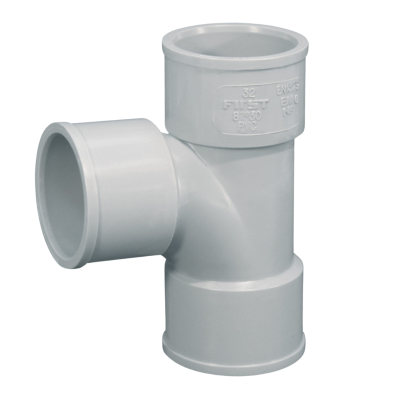 TE PIED DE BICHE FXF A 87°30 DIAM. 100 MM