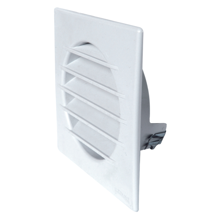 GRILLE BLC CARREE 100X100 PASS AIR 40/33 SOUS FILM AM