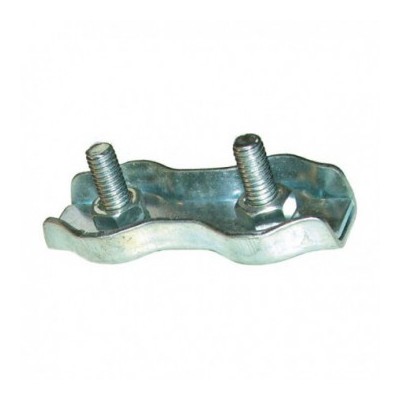 SERRE CABLE PLAT ZINGUE