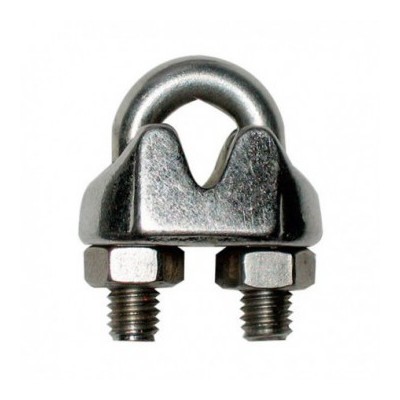 SERRE CABLE ETRIER INOX