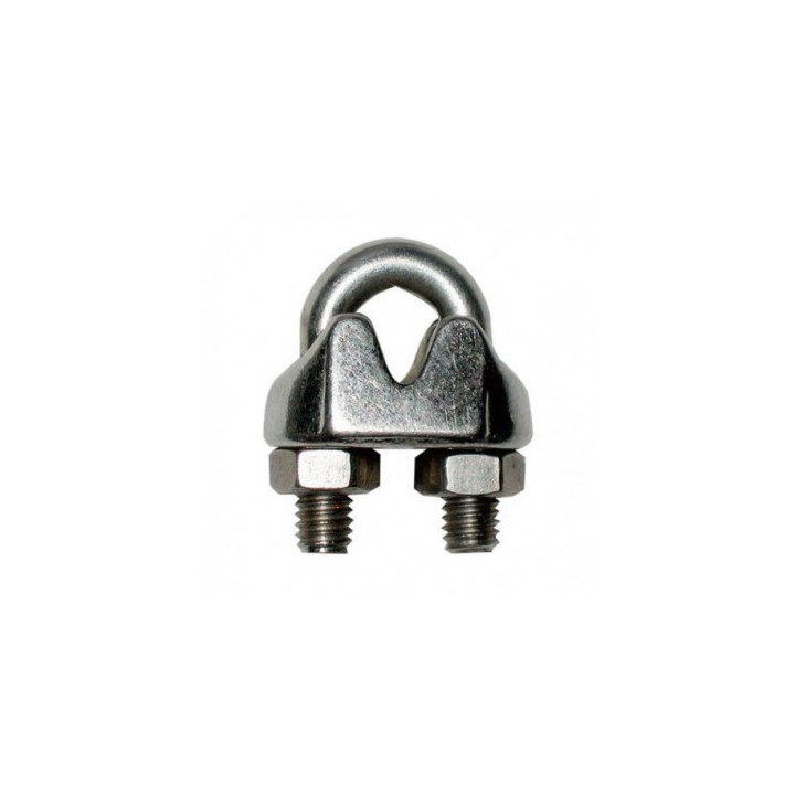 SERRE CABLE ETRIER INOX