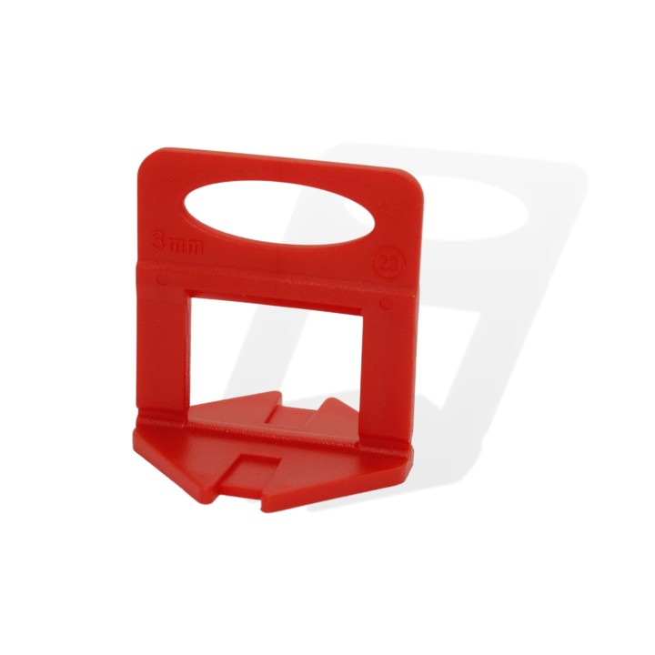 EDMALEVEL SYSTÈME AUTO NIVELANT - Clip 3 mm - x 500 pcs