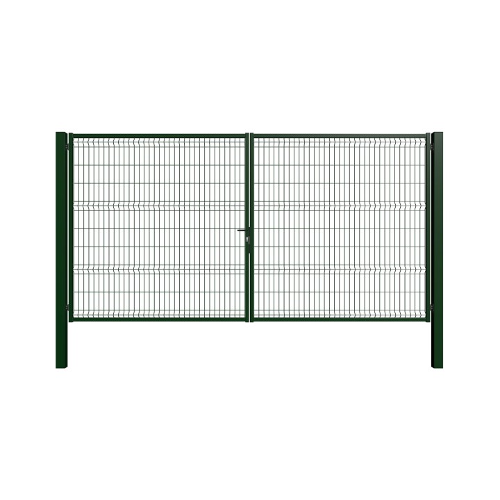 PORTAIL HERCULES PLUS 4,0 X H. 2,0 VERT 6005