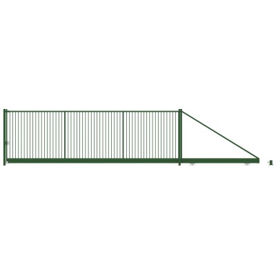 PORTAIL AUTOPORTANT CLASSIC PRO BARREAUDÉ  L. 6M X H. 1,2 M VERT 6005