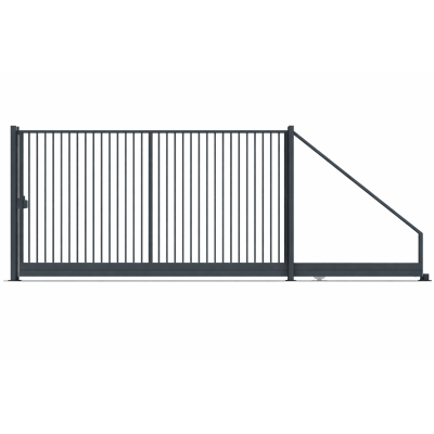 PORTAIL AUTOPORTANT CLASSIC PRO BARREAUDÉ  L. 5M X H. 1,2 M GRIS 7016