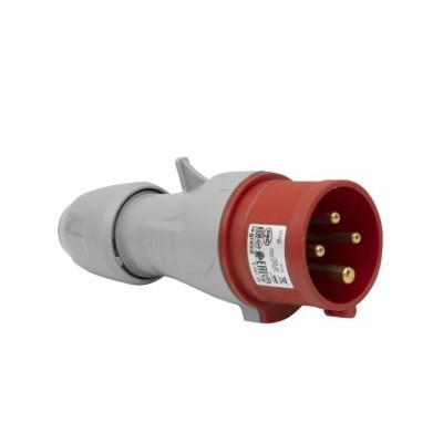 Fiche 380v 3P+T MALE