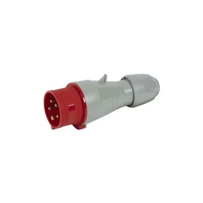 Fiche 380v 4P+T MALE