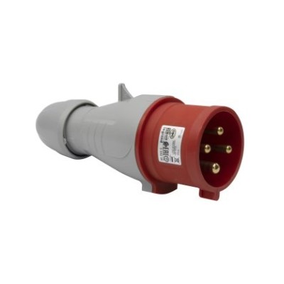 Fiche 380v 3P+T MALE