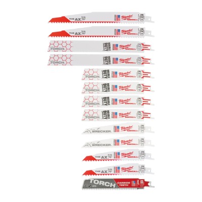 SET 13 LAMES DE SCIES SABRES (X1)