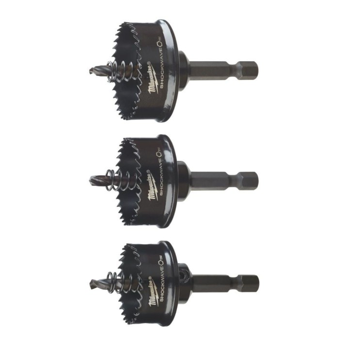 SET DE 3 SCIES CLOCHES SHOCKWAVE™  Ø 22 / 29 / 35 MM