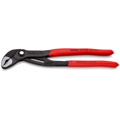 KNIPEX Cobra® Pince multiprise de pointe gainées en plastique antidérapant grise