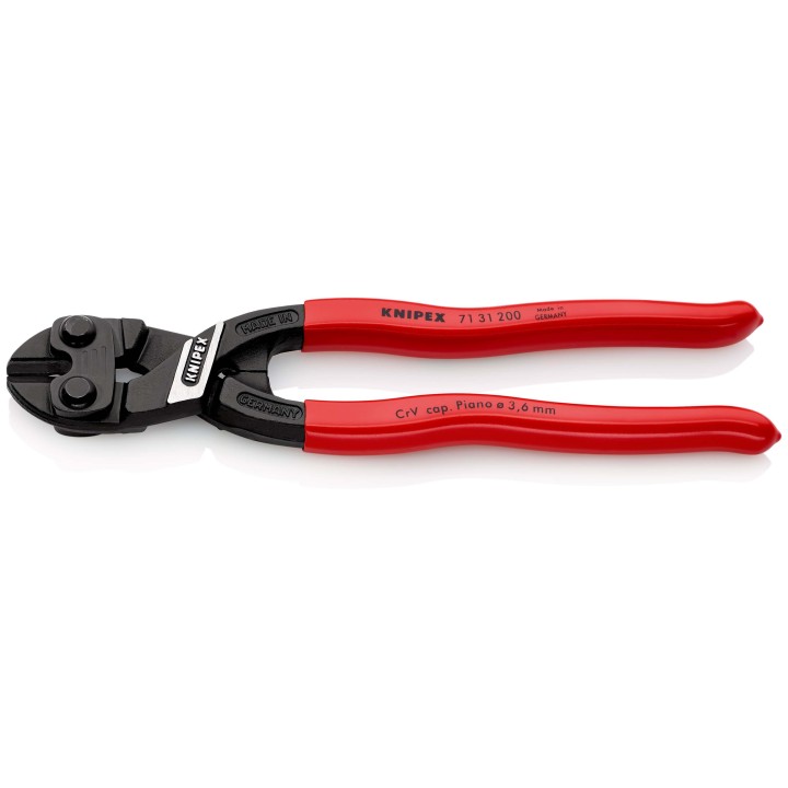 KNIPEX CoBolt®
Coupe-boulons compact à Forte démultiplication
Noire atramentisée