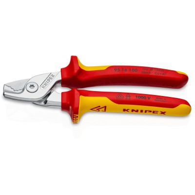 Coupe-câbles Cuivre Solide et Compact 160 mm 
Coupe facilité, Confortable, sans