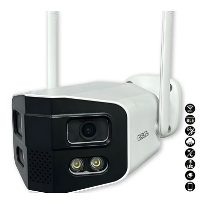 Caméra 180°Wifi extérieure filaire