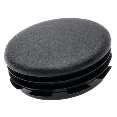 EMBOUT ROND PLASTIQUE NOIR