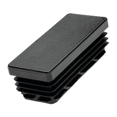EMBOUT RECTANGULAIRE PLASTIQUE NOIR