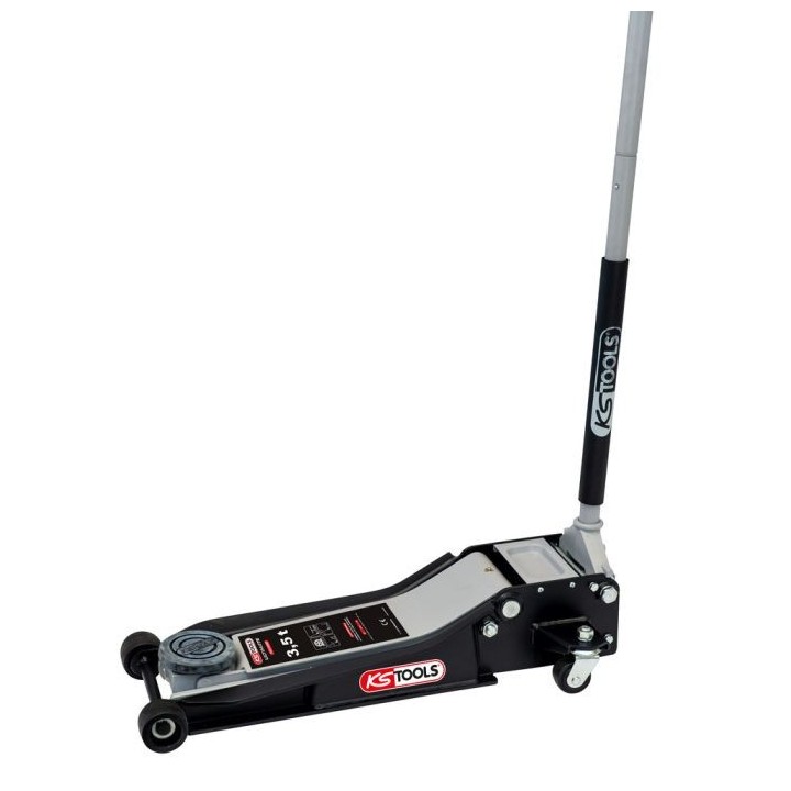 Cric hydraulique long extra-bas acier ULTIMATE XL, 3,5t