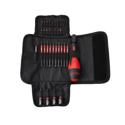 Trousse d'embouts à chocs et poignée, 31 pièces