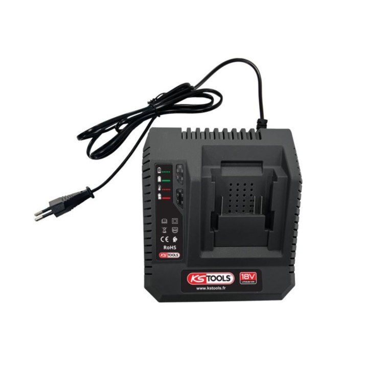 Chargeur rapide 18V 4A pour batteries 515.4702F et 515.4705F