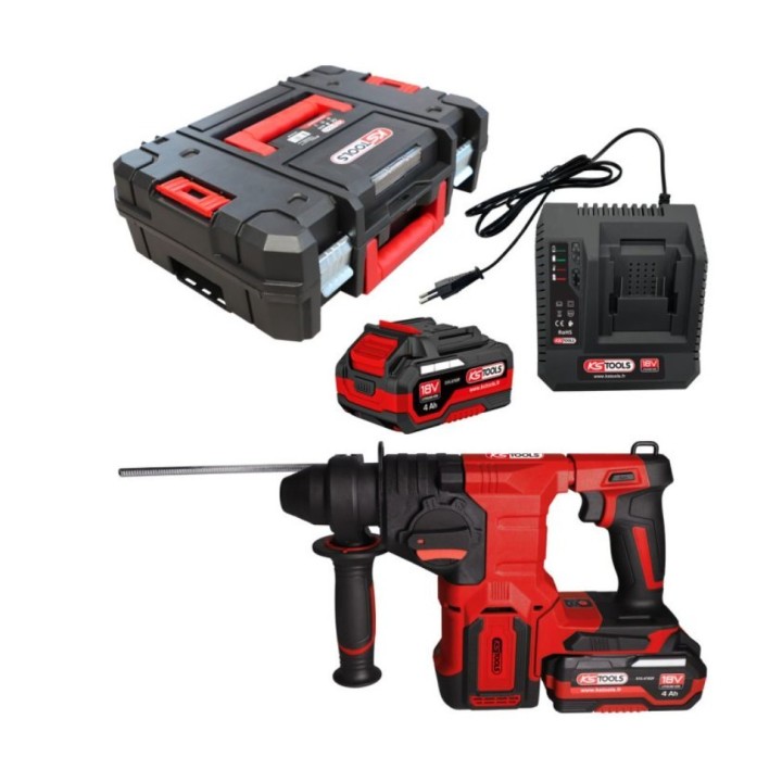 Coffret perforateur SDS 18V 900W, 2 batteries et chargeur