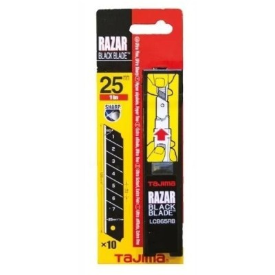 Lames RAZAR BLACK 25mm (étui de 10)