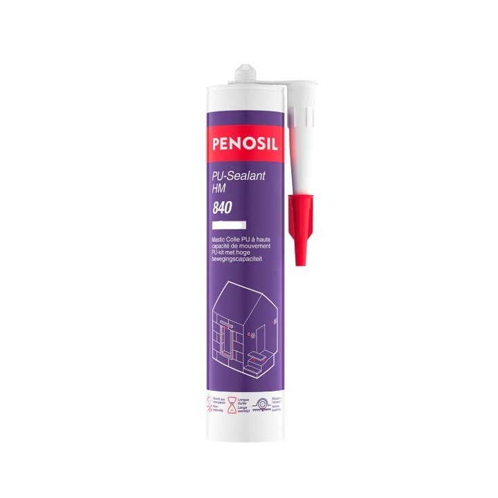 MASTIC COLLE PU 840 FC BLANC