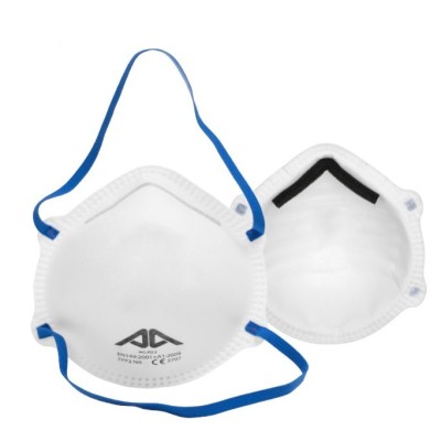 MASQUE COQUE FFP2 NR SANS VALVE PAR 10