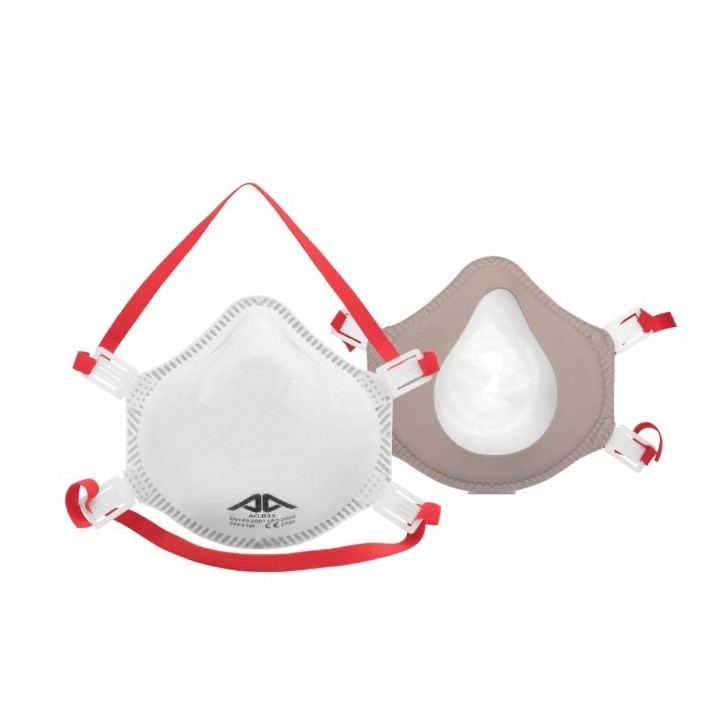 MASQUE COQUE FFP3 NR SANS VALVE PAR 10