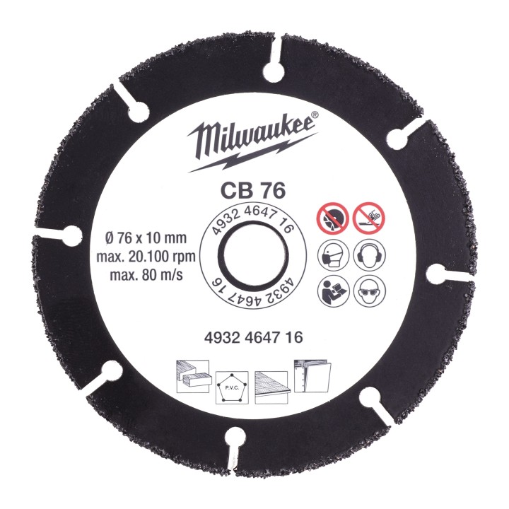 DISQUE CARBURE 76 MM (X1)