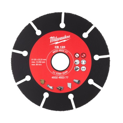 DISQUE CARBURE 125 MM (X1)