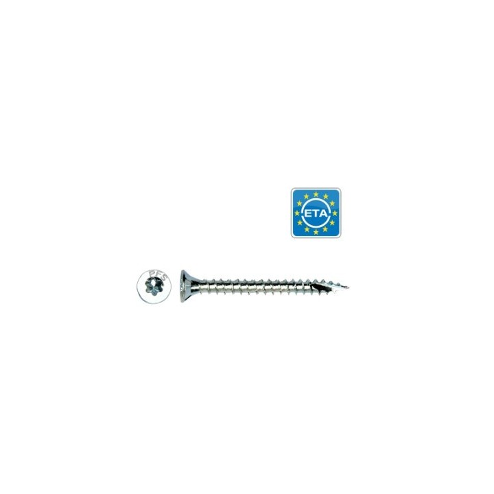 VIS BOIS TETE FRAISE TORX FILETAGE TOTAL