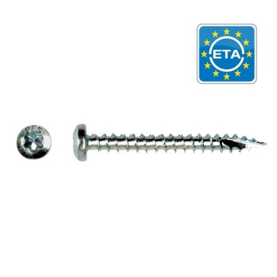VIS BOIS TETE RONDE TORX FILETAGE TOTAL