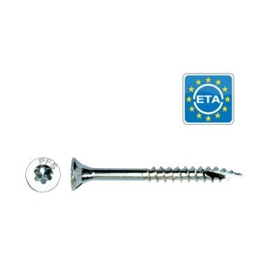 VIS BOIS TETE FRAISEE TORX FILETAGE PARTIEL