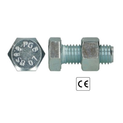 Boulon SB CE 8.8 EN15048 ZINGUE
