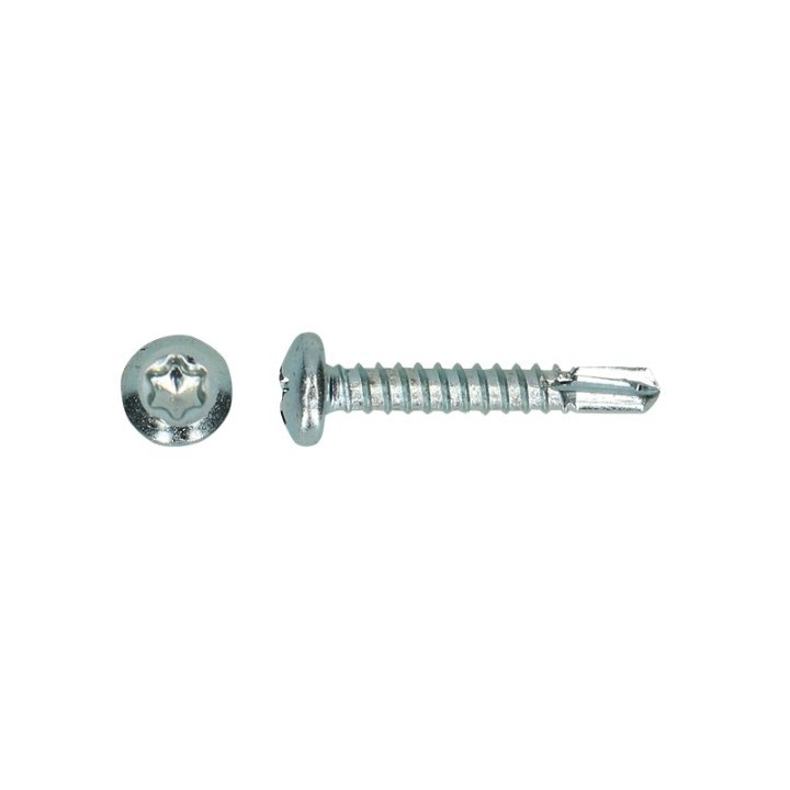 VIS AUTOFOREUSE TETE RONDE TORX ZINGUEE