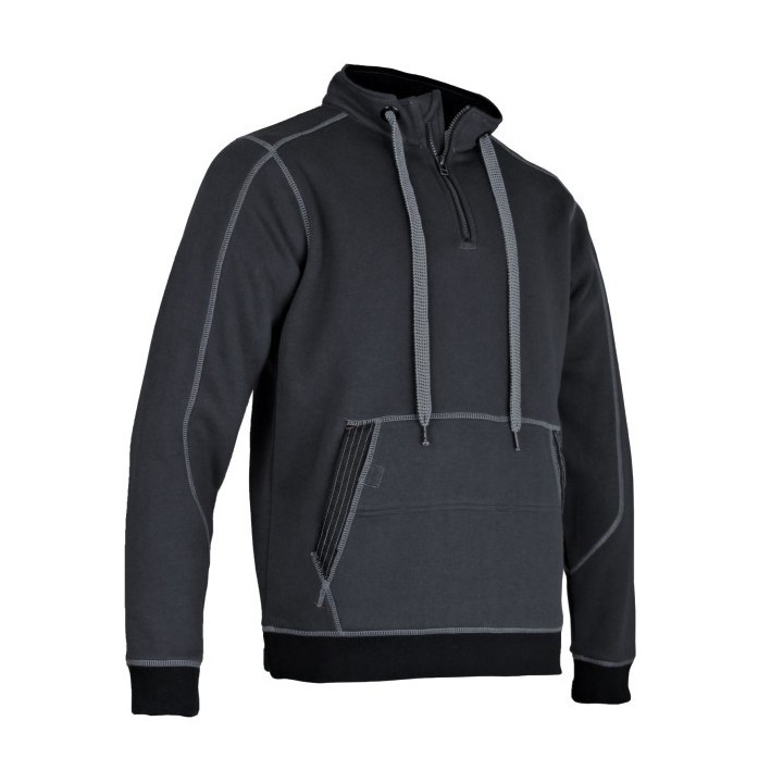 SWEAT COL MONTANT COFFRE