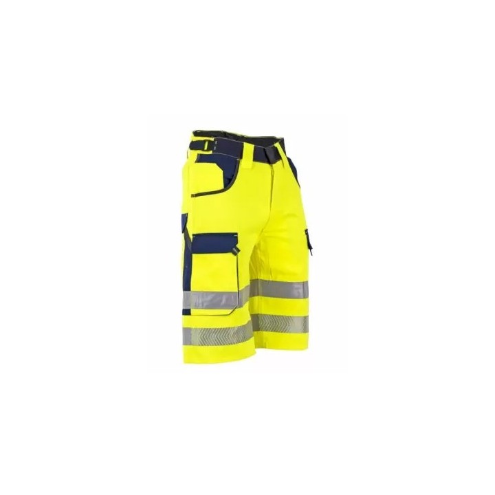 BERMUDA HV BICOLORE JAUNE/BLEU