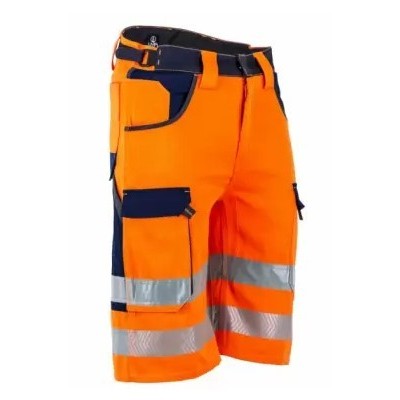 BERMUDA HV BICOLORE ORANGE/BLEU