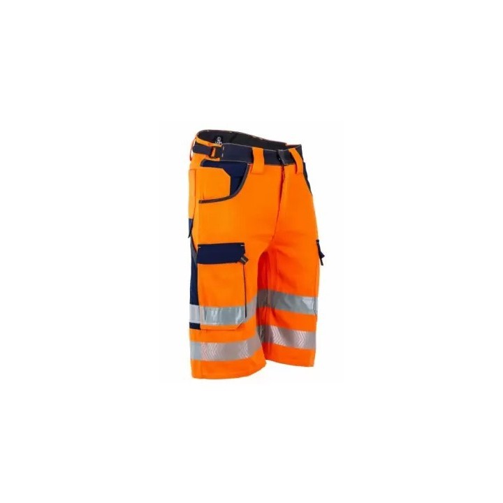 BERMUDA HV BICOLORE ORANGE/BLEU