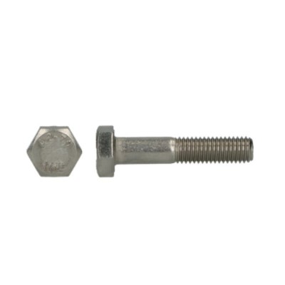 VIS METAL TETE HEXA PARTIEL INOX