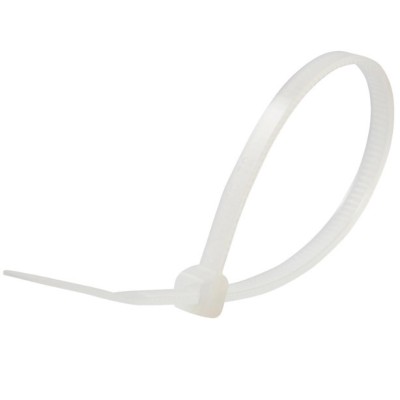 COLLIER SERRAGE NYLON BLANC