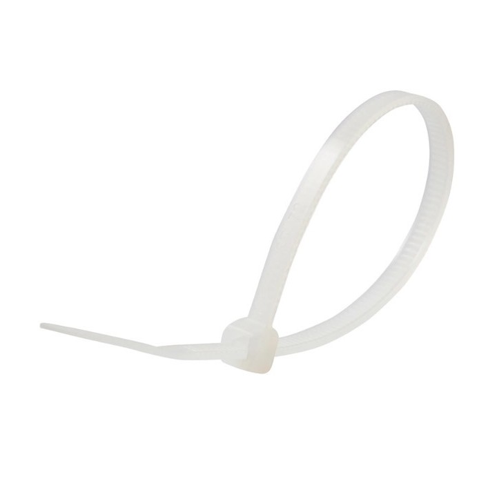 COLLIER SERRAGE NYLON BLANC