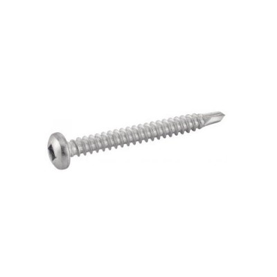 VIS AUTOFOREUSE TETE CYLIND. CARRE INOX A2