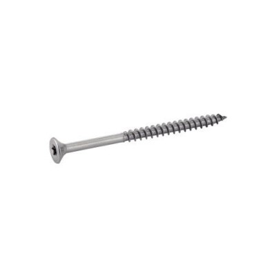 VIS BOIS TETE FRAISEE TX INOX A2 FILETAGE PARTIEL