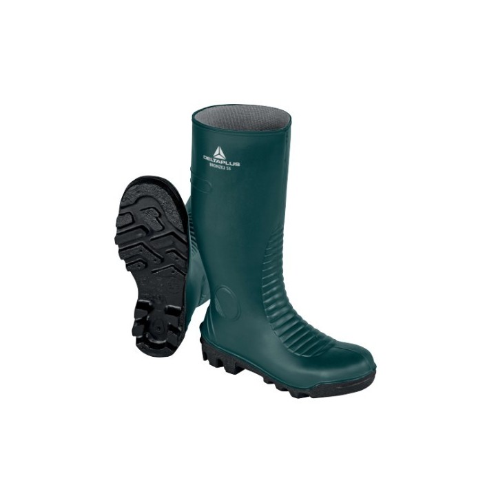 BOTTE DE SECURITE EN PVC BRONZE2 S5 VERT