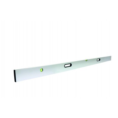REGLE A NIVEAU ALU 100 X 18 MM 2M 2 FIOLES - 2 poignées