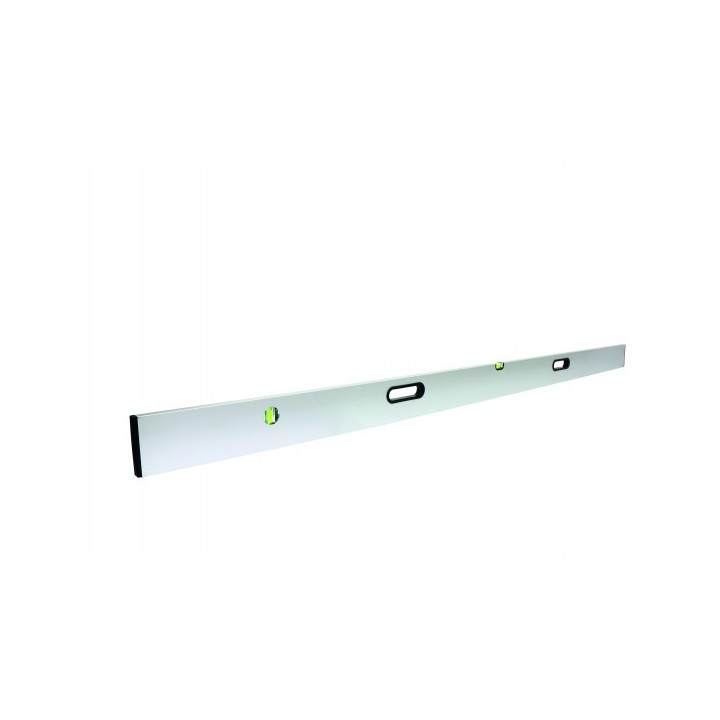 REGLE A NIVEAU ALU 100 X 18 MM 2M 2 FIOLES - 2 poignées