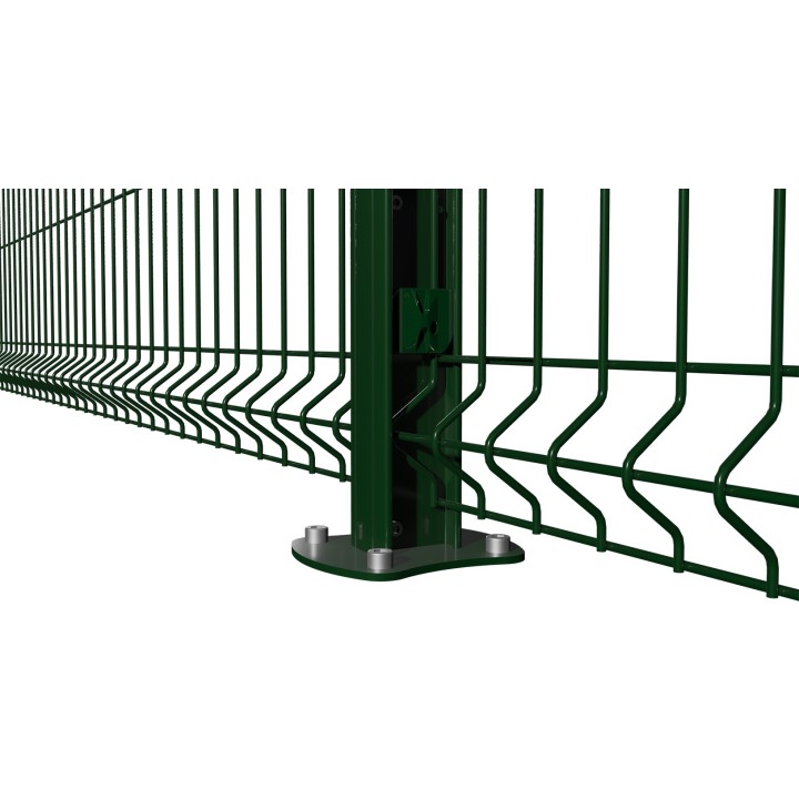 POTEAU PLATINE SOUDE EASYCLIP VERT